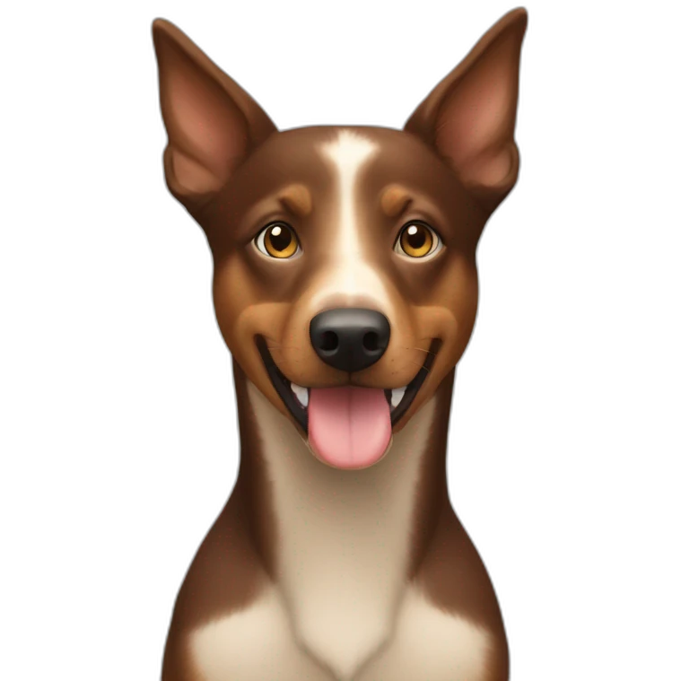 Australian kelpie marron emoji