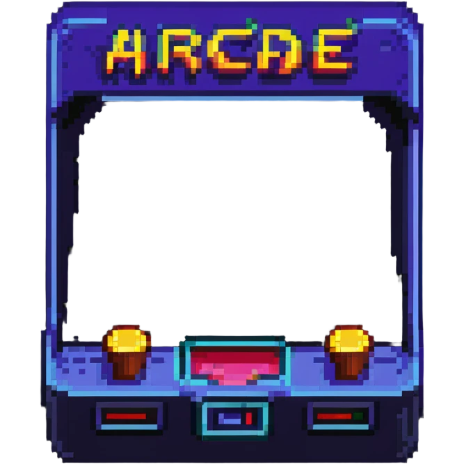 neon arcade sign emoji