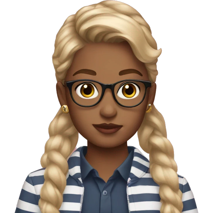 Preppy Sephora kid emoji