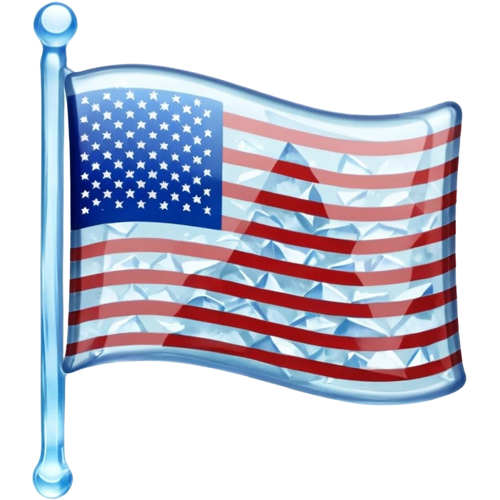 Ice USA flag emoji emoji