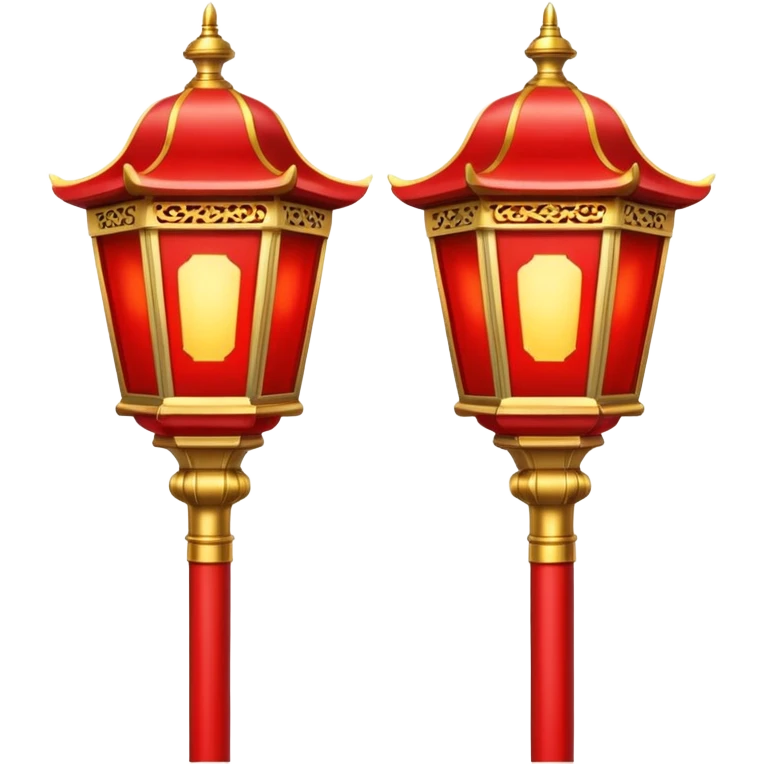 double chinese streetlight emoji