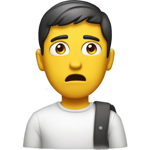 Confused emoji emoji
