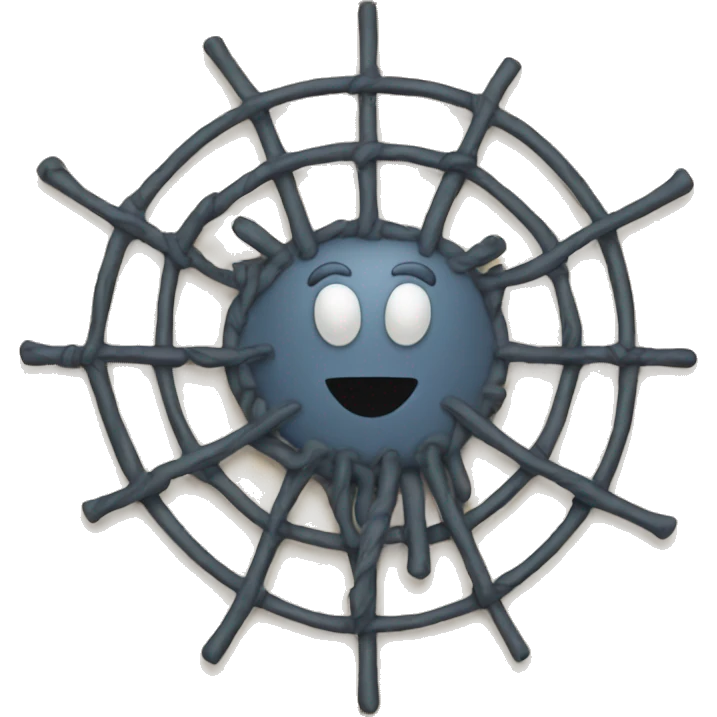 A web of secrets emoji