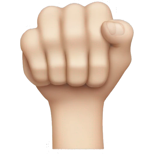 Knuckle emoji