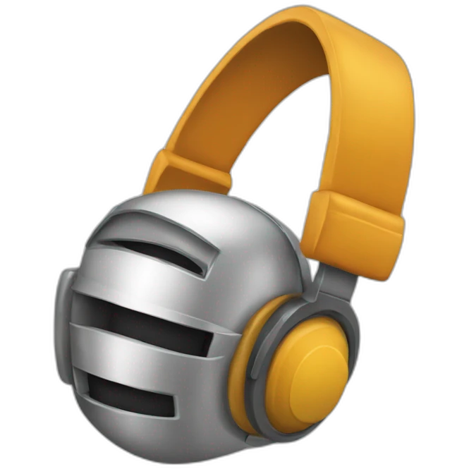 Casque de musique emoji