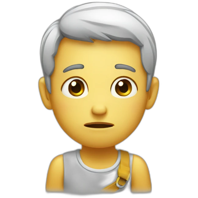 Disabled sad emoji