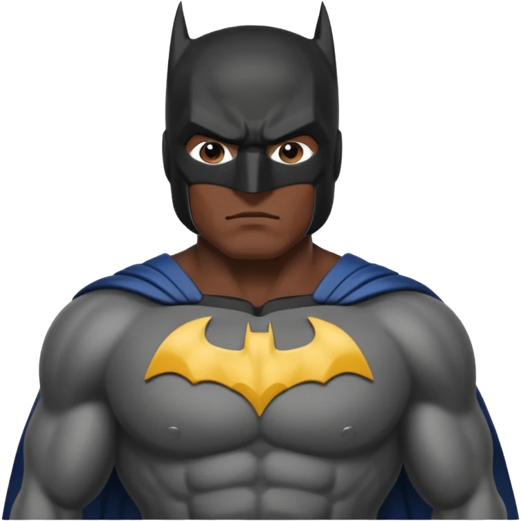 batman standing emoji