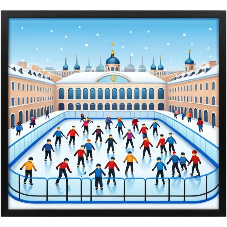 Ледовый дворец в Санкт-Петербурге emoji