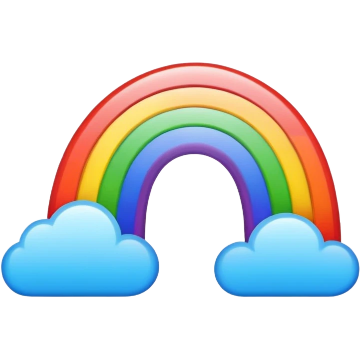 Rainbow emoji