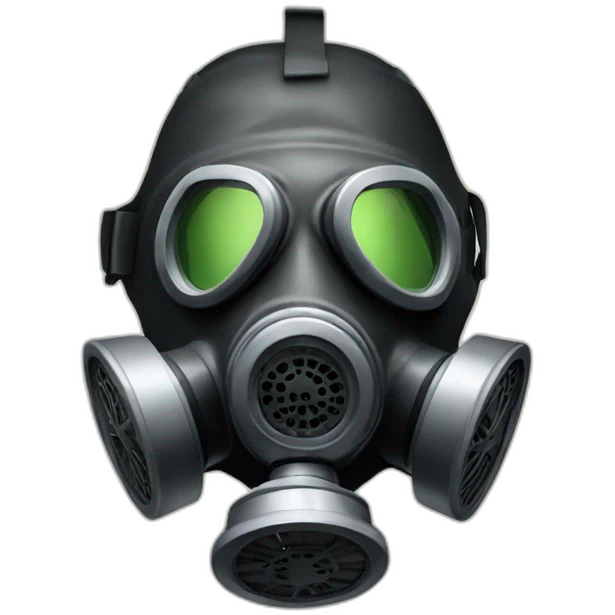 Gas mask  emoji
