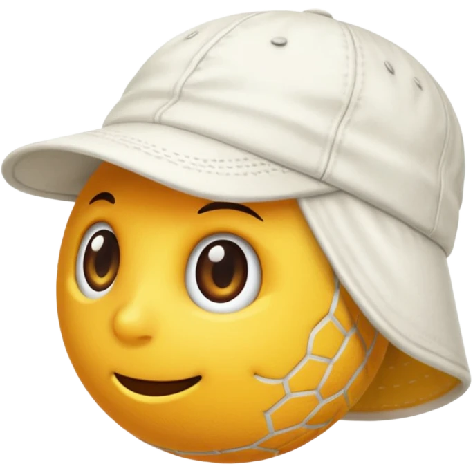 tennis hat emoji