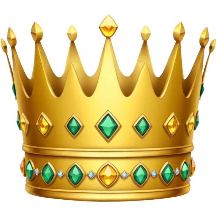 king crown, emoji