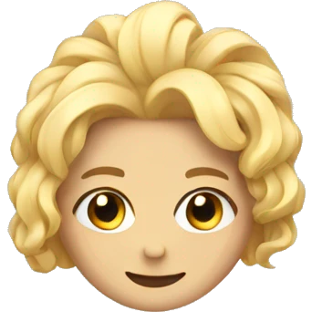 Hair clip emoji