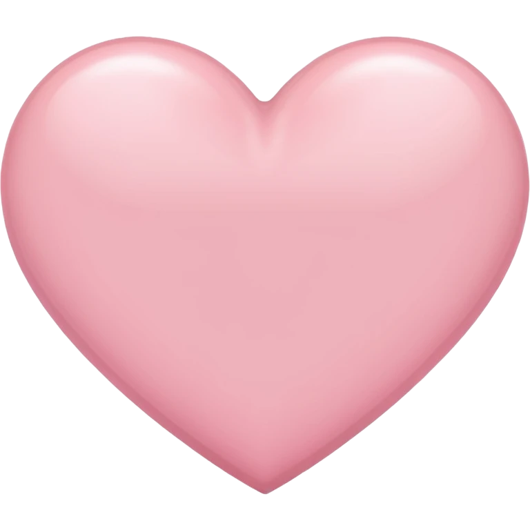 light pink heart emoji