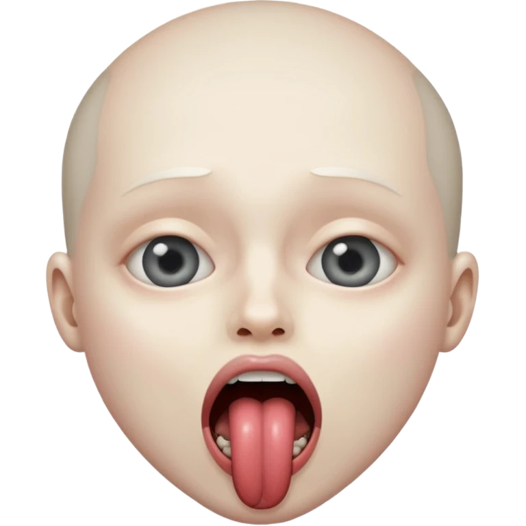 dead and dramatic with tongue sticking out to the side emoji