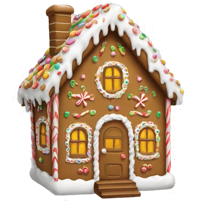 Gingerbread house  emoji