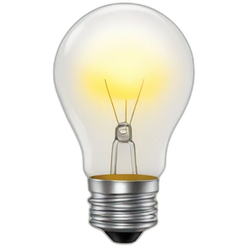 light bulb emoji