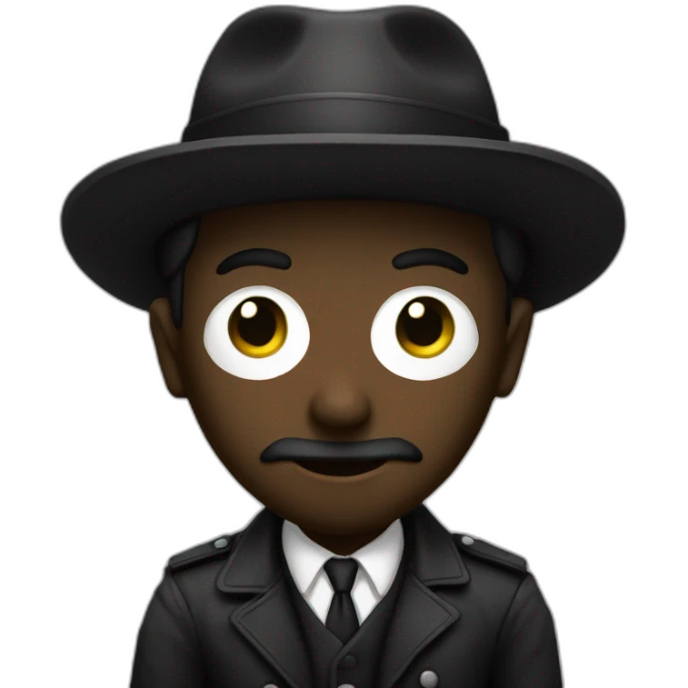 Fontome noir emoji
