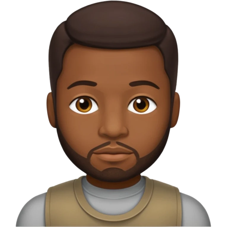 Durrell "Tank" Babbs with dark brown hair emoji
