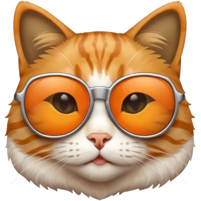 Cat wearing sunglasses emoji