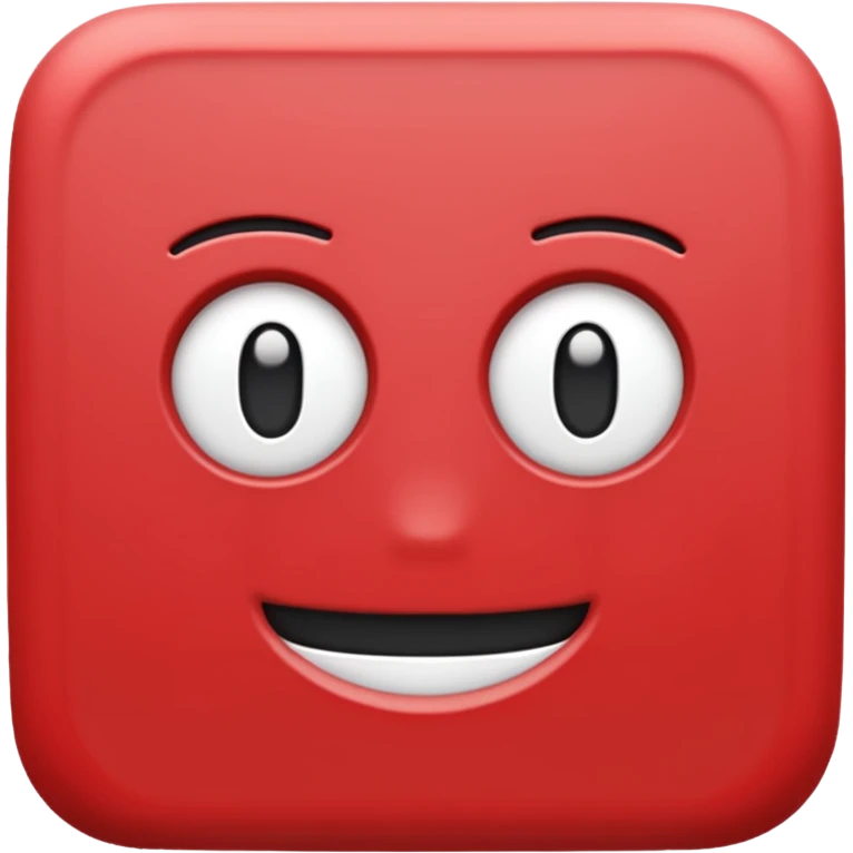 'CONTENT' text in solid red filled letters emoji