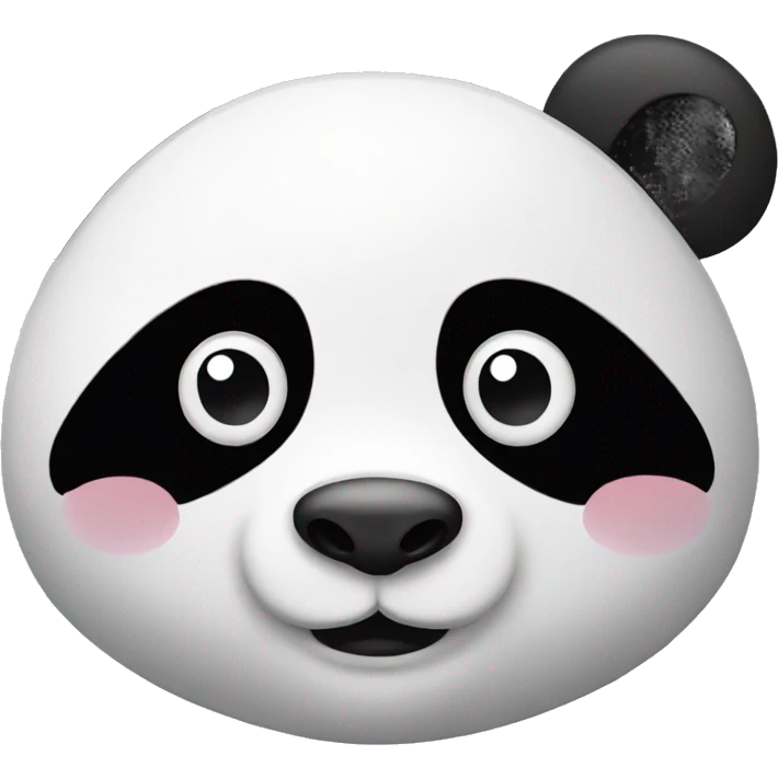 Panda heart emoji