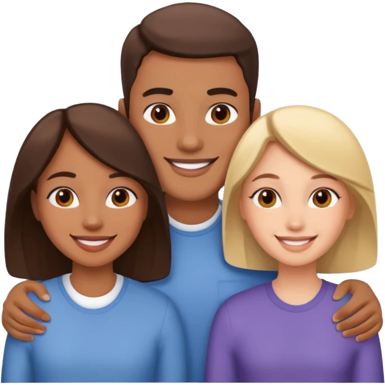 Two sisters and one man emoji emoji