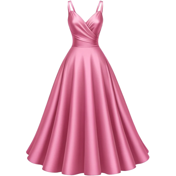 dress mannequin with pink dress emoji