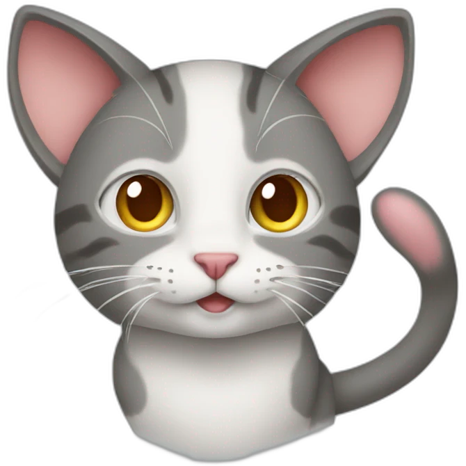 Cat and mouse  emoji