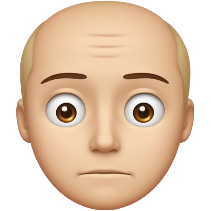 1. Overthinking
Minimalist flat emoji face, hand on chin simplified for small size, eyes looking sideways, subtle worried expression, thin 2px outline, rounded corners, soft flat colors, modern mobile UI style, centered, 1:1 ratio, high-resolution, transparent background emoji