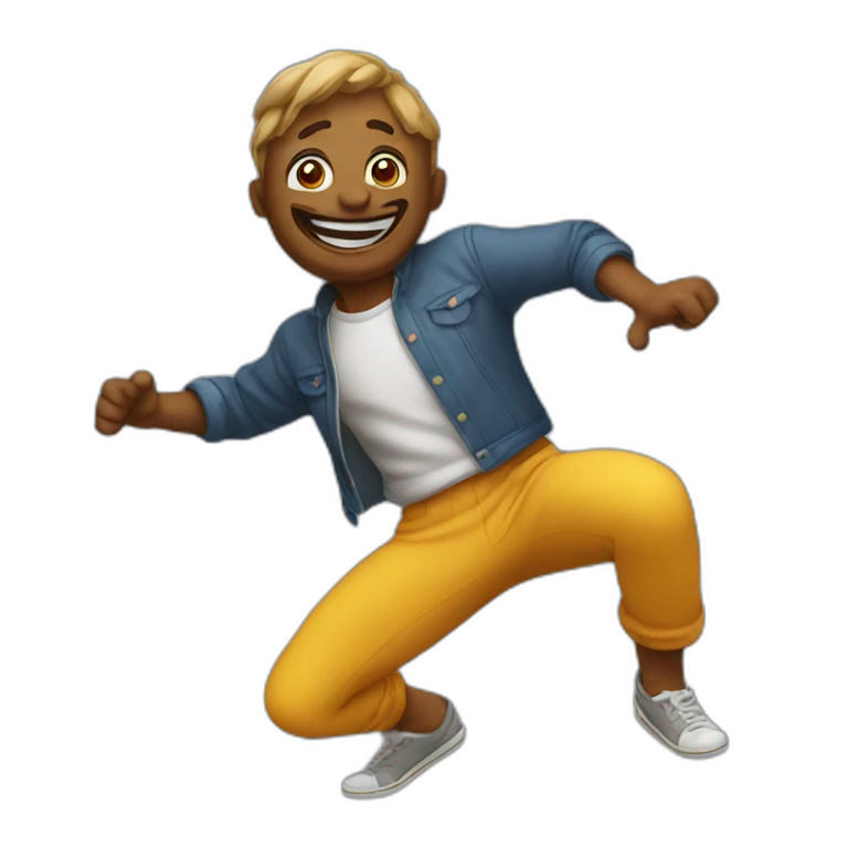 Chat qui danse emoji