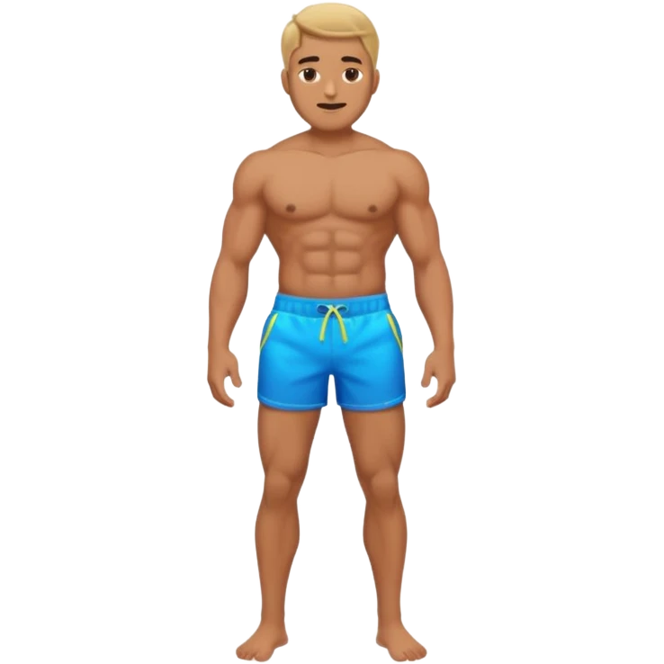 A man without clothes ful body emoji