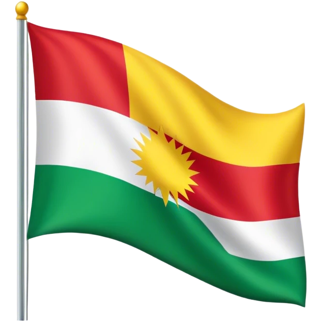 Kurdistan flag  emoji