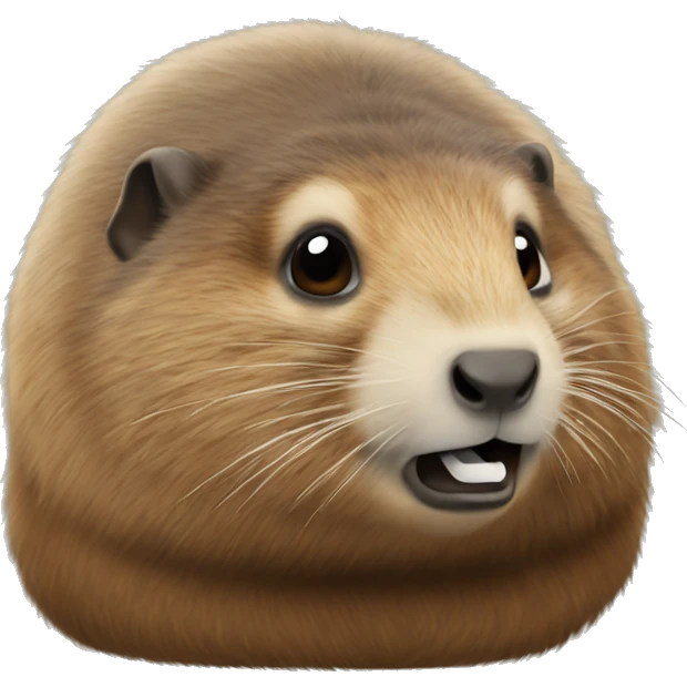 marmota durmiendo emoji