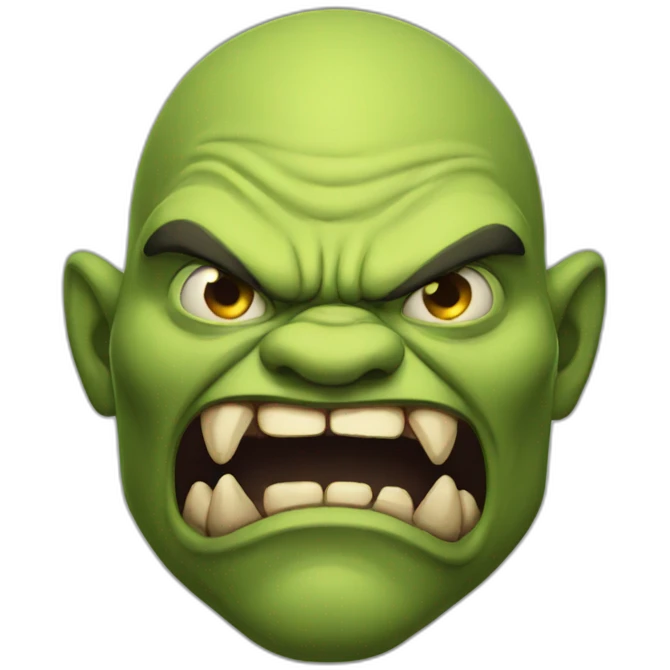 Big Scary Ogre emoji