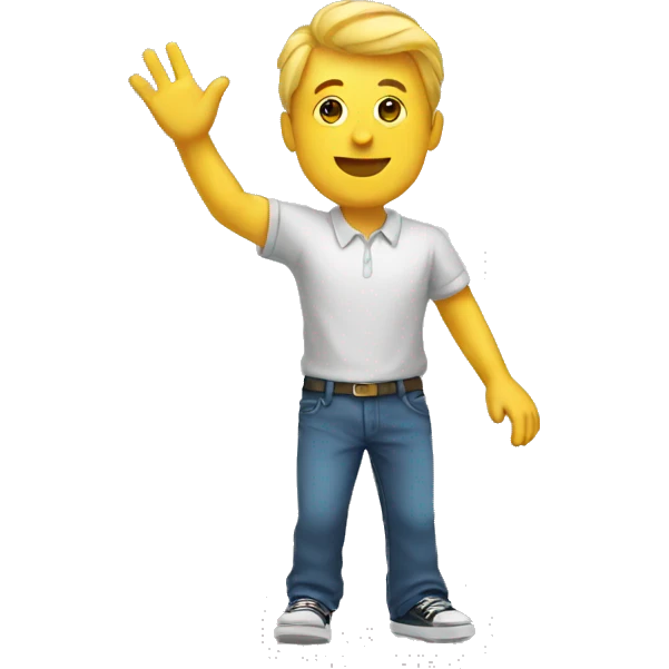 WAVING  emoji