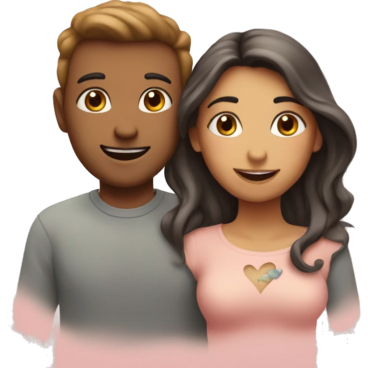 Hearts-couple-symbols-coloured-pastel-shade emoji
