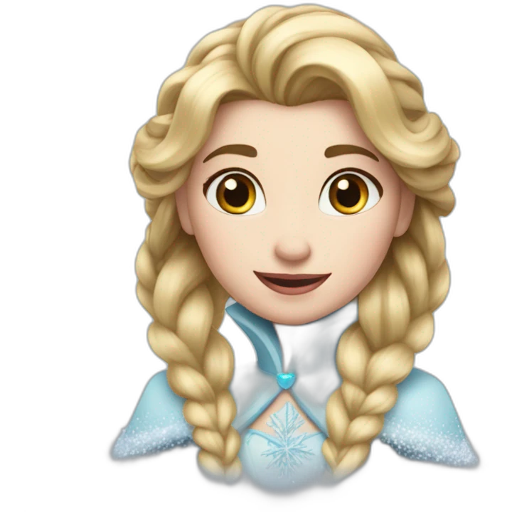 Reine des neiges emoji
