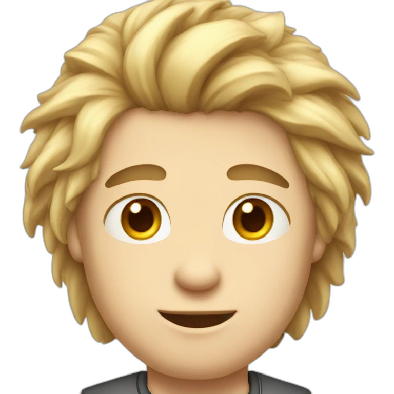 the computer guy is a white long hairs cat emoji