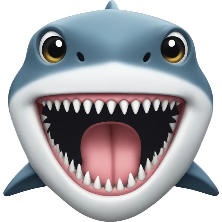shark with cat in mouth emoji