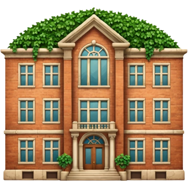 Antique vintage academia building  emoji