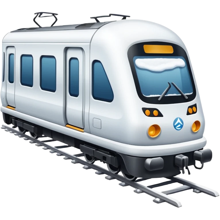 snow rail emoji