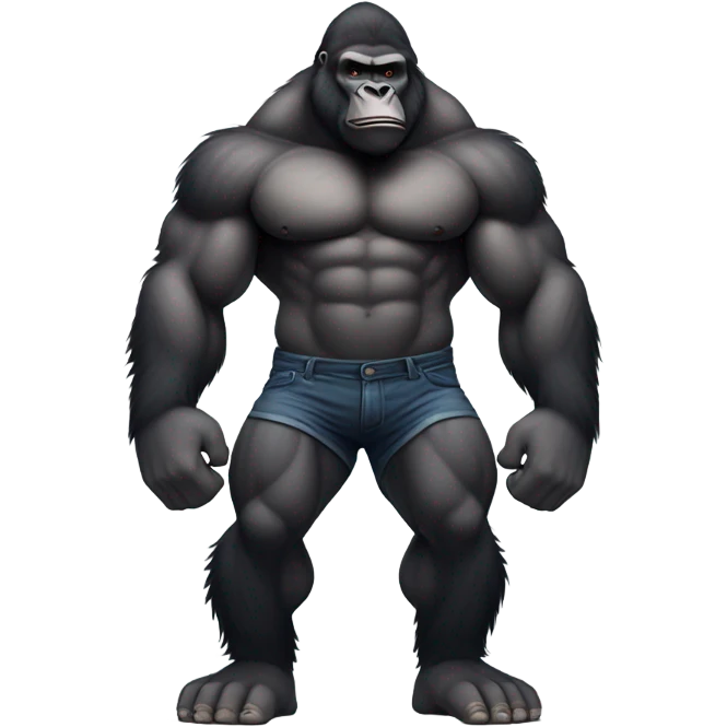 Super Strong Gorilla  emoji