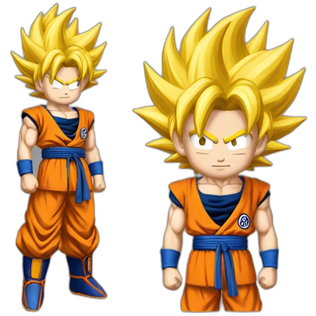 Goku Super Saiyan emoji