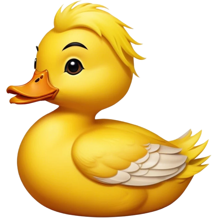 duck side eyeing  emoji
