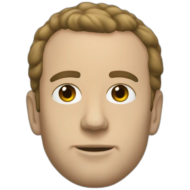 macron noir emoji