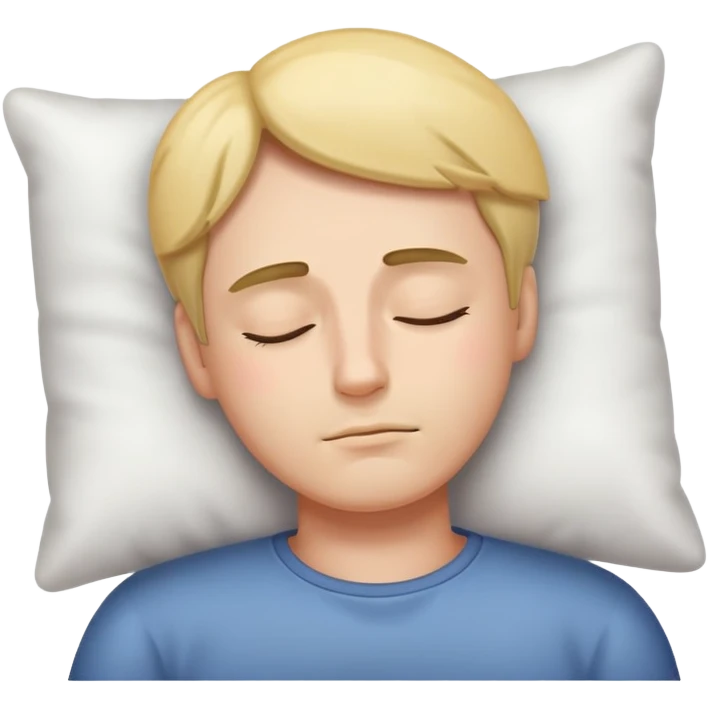 Sleepy emoji
