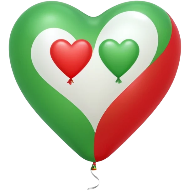💚🤍❤️ emoji
