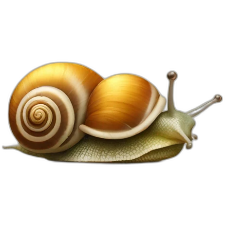two snails are sleeping emoji