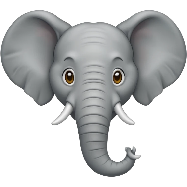 Elephant with body emoji